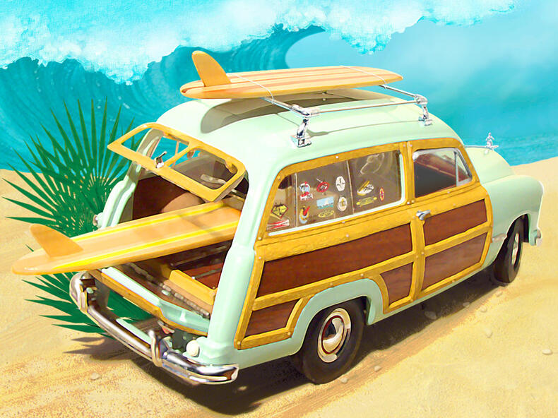 Surf Woody